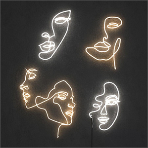 Neon light. Set 7